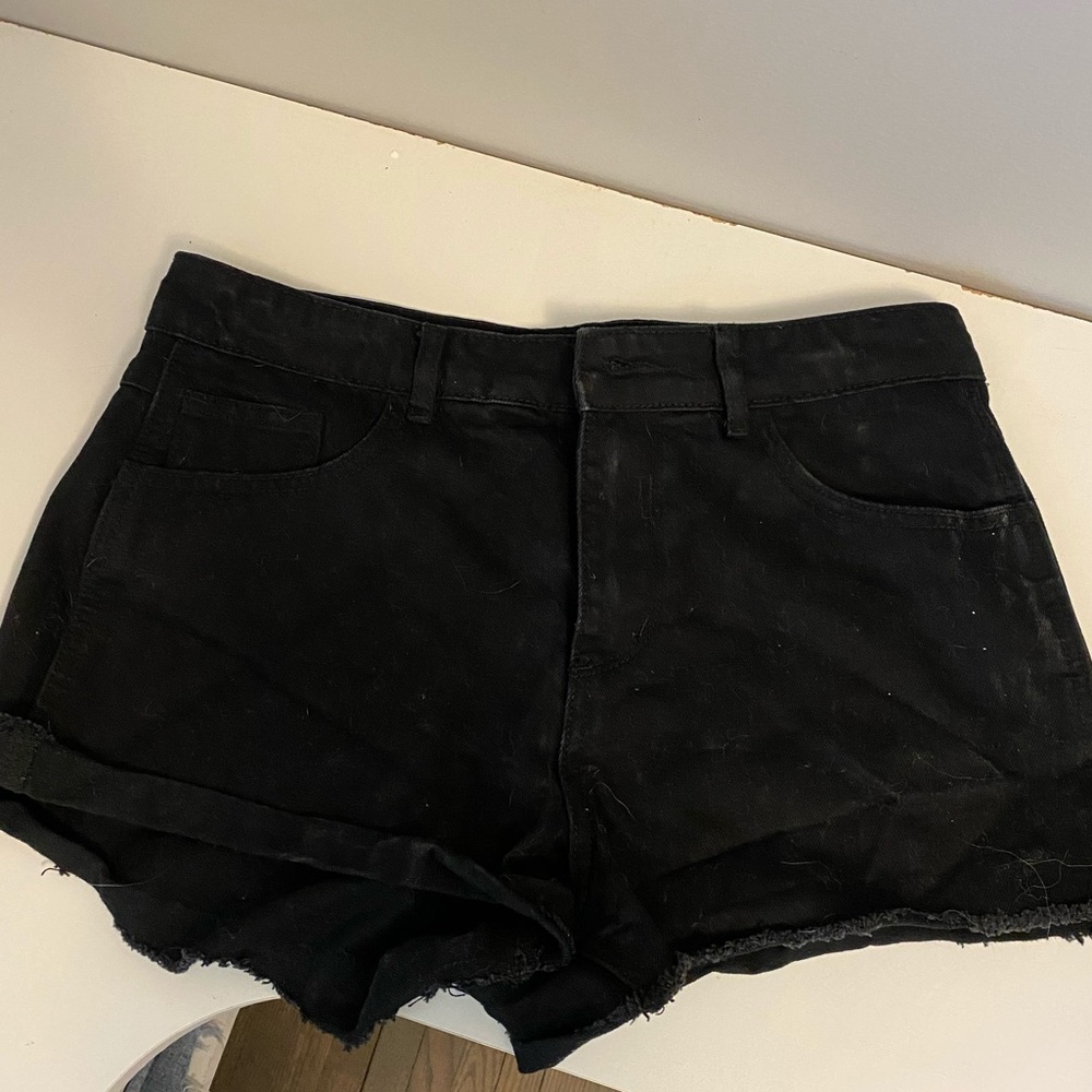 Black shorts